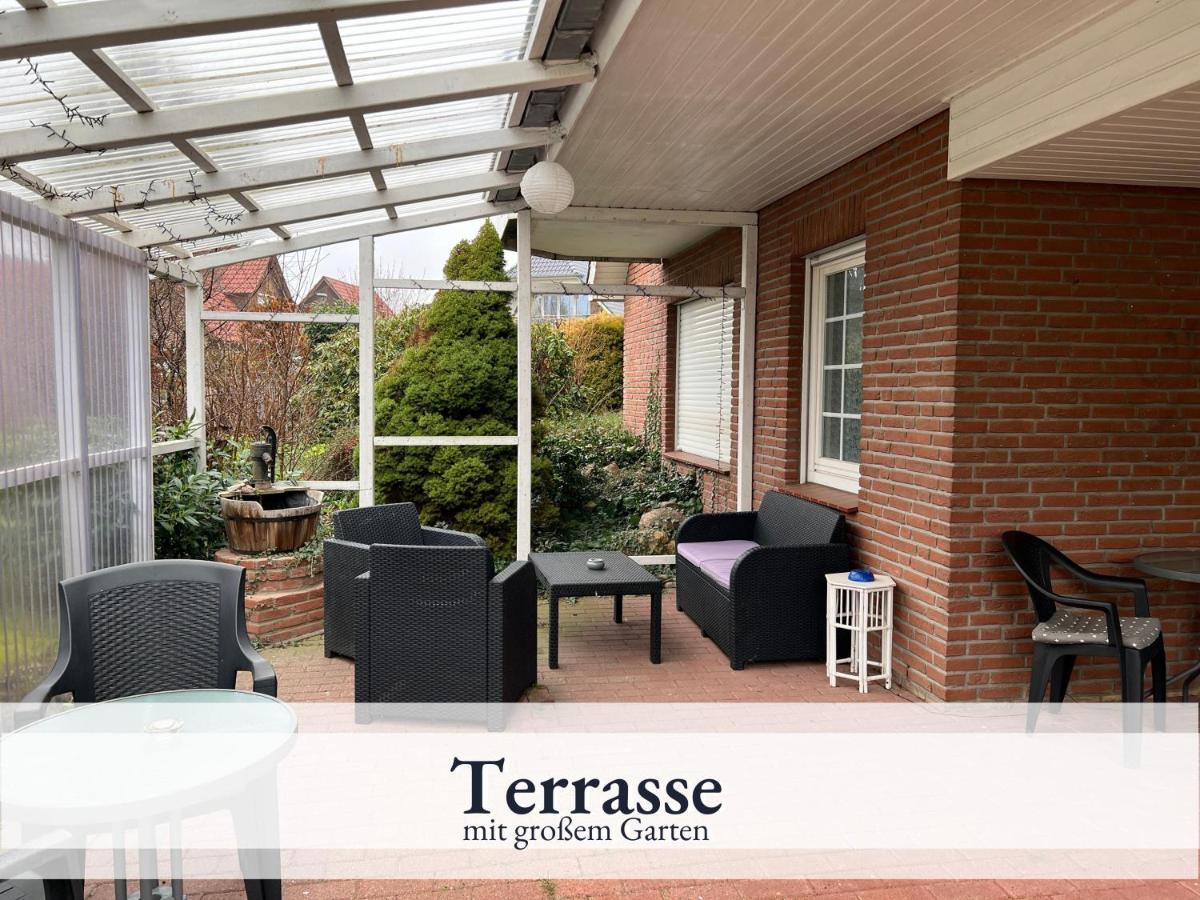 Blumenvilla 8 Mit Sauna Und Garten Schneverdingen Eksteriør bilde